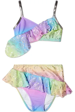 Nessi Byrd Gigi seashell-print bikini