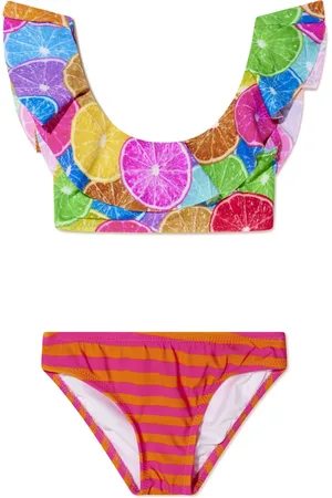 Nessi Byrd Emma fruit-print bikini