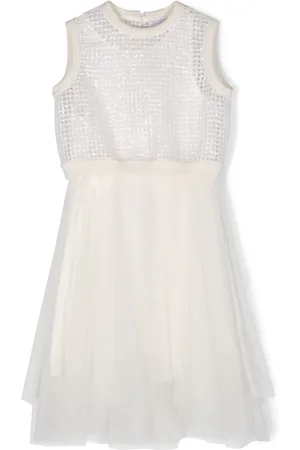 Brunello Cucinelli Sequin-embellished sleeveless dress