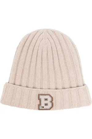 Brunello Cucinelli Logo-patch cashmere beanie