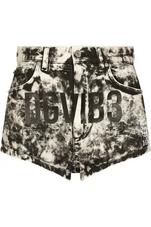 Dolce & Gabbana Logo-print cotton shorts