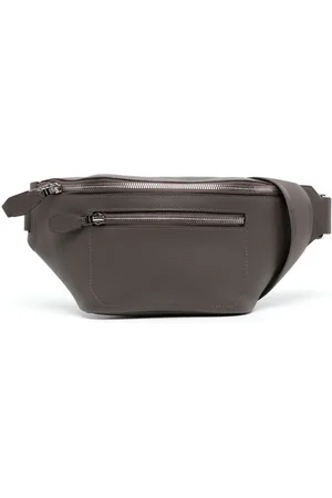 Pre-owned Hermes Cityslide Belt Bag In Grey