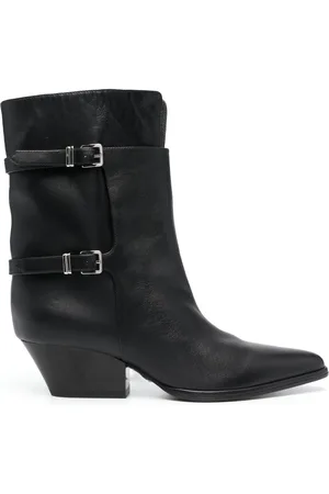 Sergio Rossi SR Thalestris 55mm leather ankle boots