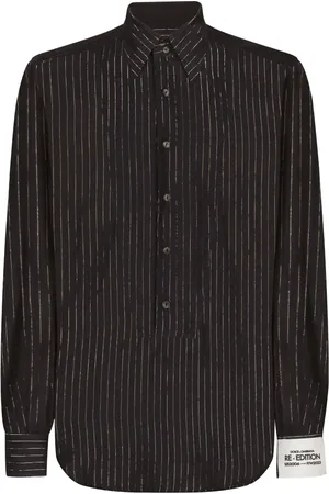 Dolce & Gabbana Striped long-sleeved shirt