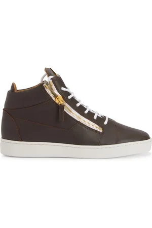 Giuseppe Zanotti Frankie logo-plaque sneakers