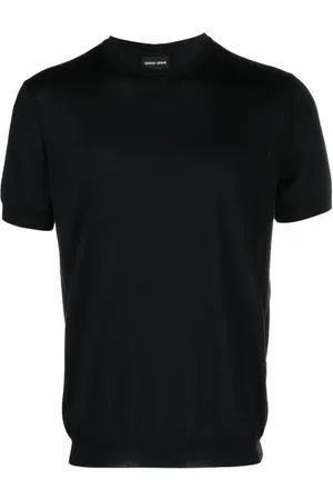 Giorgio Armani Fine-knit crew-neck jumper