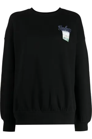 Musium Div. Logo-print cotton sweatshirt