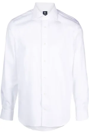 Boggi Milano Pin Point cotton shirt