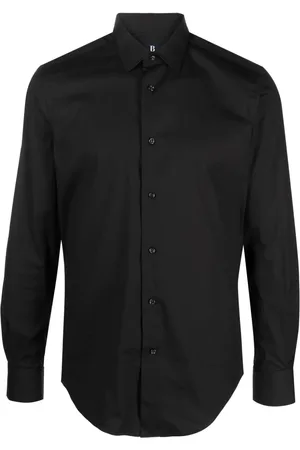 Boggi Milano Button-up cotton-blend shirt