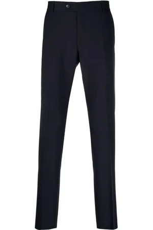 Boggi Milano Straight-leg wool trousers