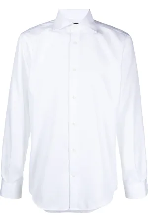 Boggi Milano Dobby poplin cotton shirt