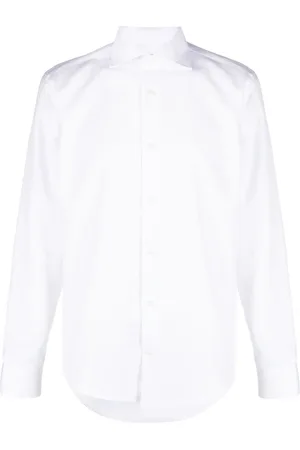 Boggi Milano Slim-cut cotton twill shirt