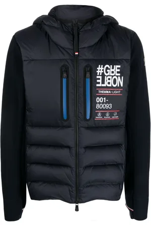 Moncler Logo-print quilted hooded jacket