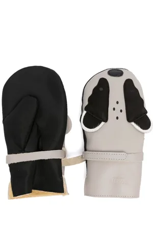 Donsje Kapi leather mittens
