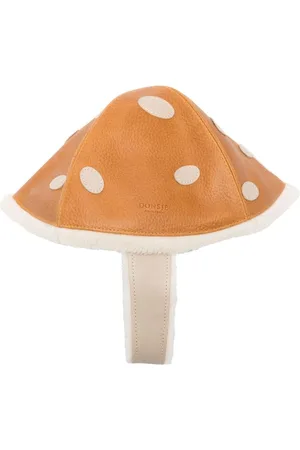 Donsje Wilder faux-fur leather hat