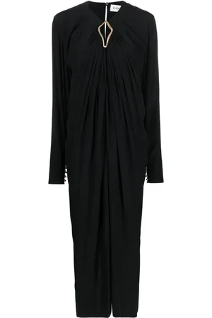 Lanvin Draped midi dress
