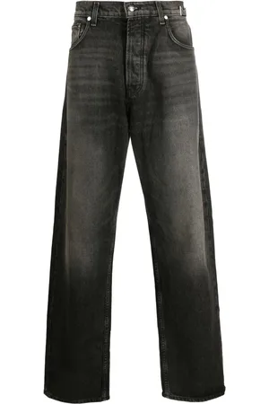 Rhude Mid-rise wide-leg jeans