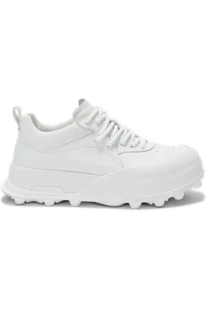 Jil Sander Tonal leather sneakers