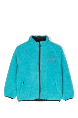 MC2 SAINT BARTH Snoopy-print zip-up fleece jacket