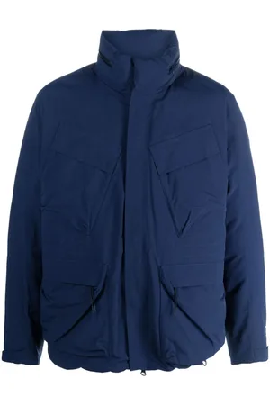 C.P. Company Logo-print cargo-pocket jacket