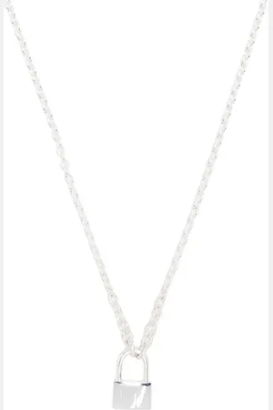 E.M. Locket-pendant necklace
