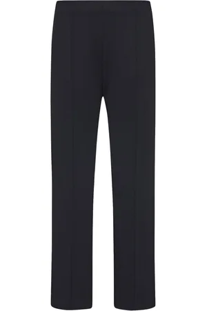 ROSETTA GETTY Elasticated-waistband straight-leg trousers