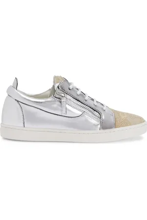 Giuseppe Zanotti Nicki metallic leather sneakers