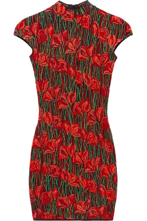 Puccini Fiore di Loto jacquard minidress