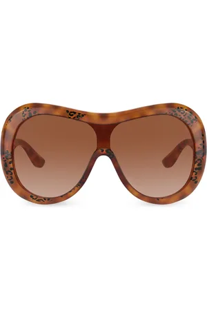 Dolce & Gabbana DNA oversize-frame sunglasses