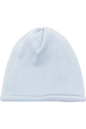 LITTLE BEAR Virgin wool ribbed beanie