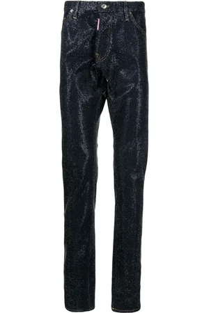 Dsquared2 Cool Guy crystal-embellished slim-leg jeans