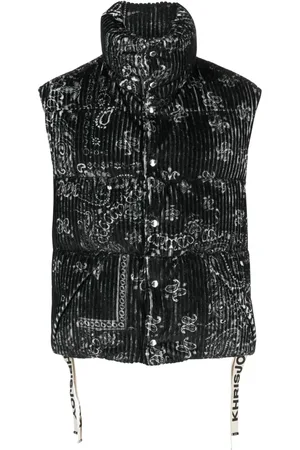 Khrisjoy Paisley-print padded gilet