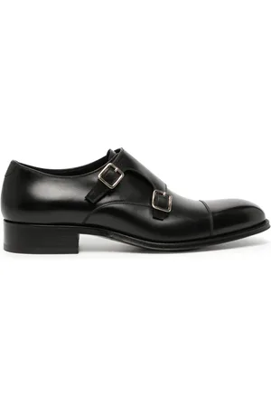 Tom Ford Claydmon leather monk shoes