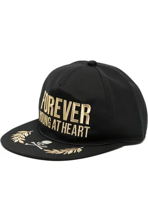 MASTERMIND JAPAN Slogan-embroidered cap