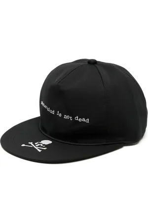 MASTERMIND JAPAN Slogan-embroidered cap