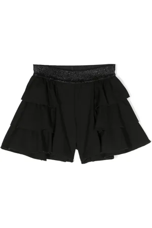 Lapin House Ruffled layered short shorts