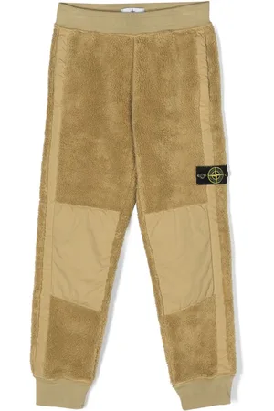 Stone Island Compass-badge tapered trousers