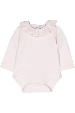 PATACHOU Ruffle-collar stretch-cotton body