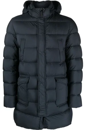 HERNO Quilted hooded down jacket