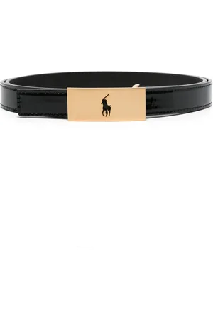 Ralph Lauren Polo Pony-buckle leather belt