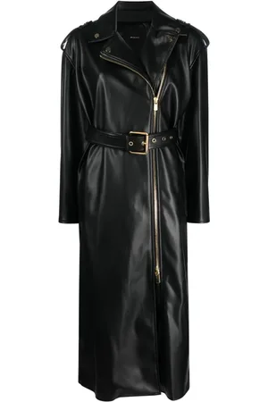 Pinko Biker belted trench coat