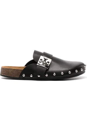 Tory Burch Mellow studded leather slippers