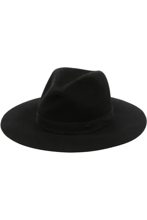 Ralph Lauren Logo-embroidered wool fedora hat