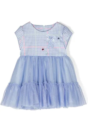 Lapin House Bow-detail tutu dress