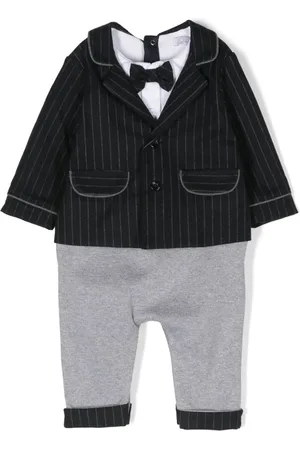 PATACHOU Contrasting-trim layered cotton romper