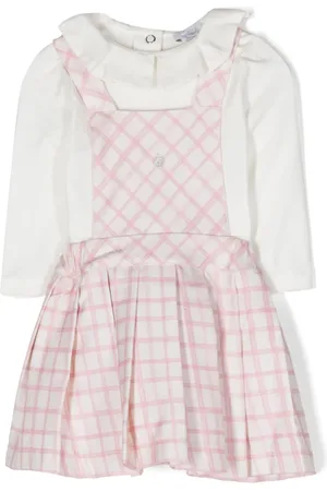 PATACHOU Checkered pleated skirt set