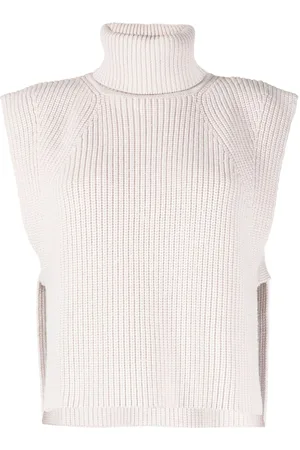 Isabel Marant Roll-neck crochet vest