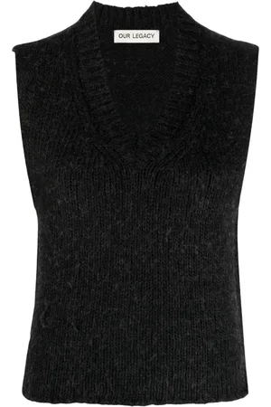 OUR LEGACY V-neck knitted vest