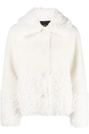 Maje Faux-shearling jacket