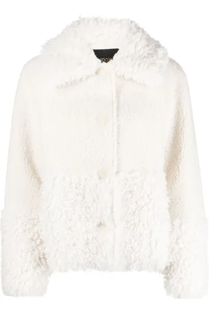 Maje Faux-shearling jacket